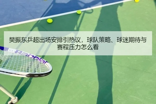 樊振东乒超出场安排引热议，球队策略、球迷期待与赛程压力怎么看（lanse）